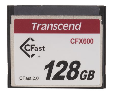 Transcend CFX600, CFast-Karte, 128GB, MLC