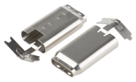 Hirose CX Gehäuse-Steckverbinder Für USB-Steckverbinder Typ C, Nickel