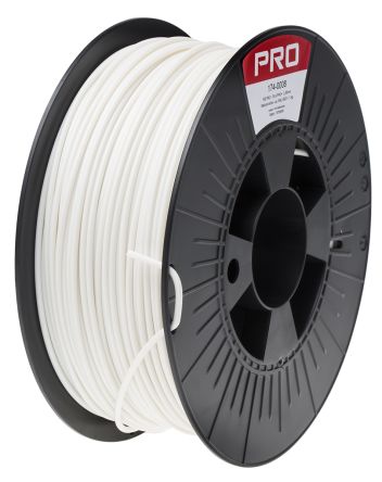 RS PRO Robustes PLA 3D-Drucker Filament Zur Verwendung Mit Jeder 3D-Drucker, Weiß, 2.85mm, FDM, 1kg