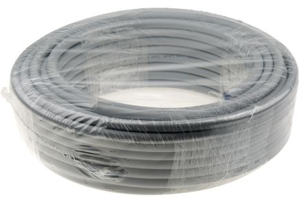 RS PRO Druckluftrohr PUR, PVC Grau, Innen-Ø 6.5mm / Außen 12mm X 30m Bis 30 Bar