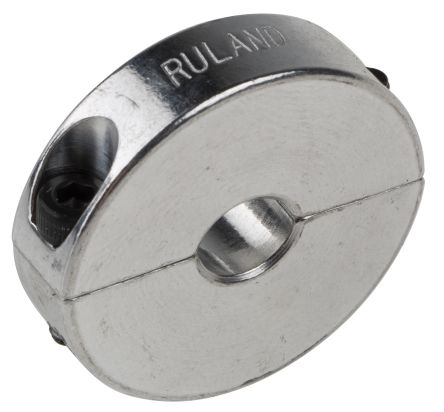 Ruland Aluminium Wellenmanschette Zweiteilig, Mit Spannschraube, Wellen-Ø 8mm X 8mm