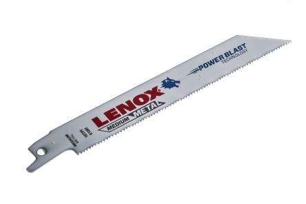 Lenox Säbelsägeblatt, Schnittlänge 152mm / 18 TPI, 5 Stück Für Metall, Nichteisenmetall