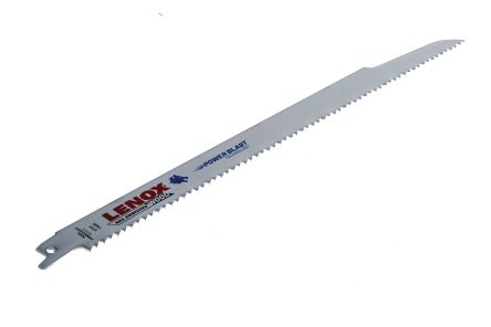 Lenox 往复锯刀片 305mm 5件装, 每英寸6锯齿, 应用: 钉子嵌入式木材、木材