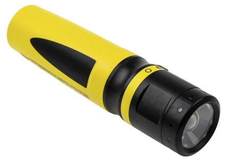 Led Lenser LED手电筒, ATEX系列, 200 lm, 3 节 AA 电池电池, ATEX认证, 黄色