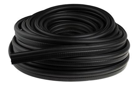 RS PRO Protección Para Bordes De EPDM Negro, 20m X 32,5mm X 16mm