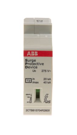 ABB Dispositivo Di Protezione Contro Le Sovracorrenti, 275 V Max, Guida DIN