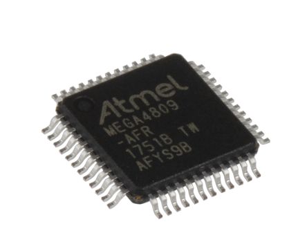Microchip Mikrocontroller ATmega AVR 8bit SMD 48 KB TQFP 48-Pin 20MHz 6 KB RAM