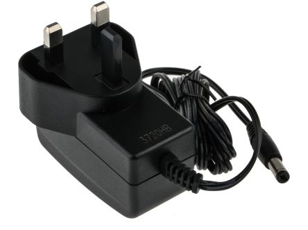 RS PRO Steckernetzteil AC/DC-Adapter 12W, 100V Ac, 12V Dc / 1A, UK-Netzstecker