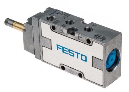 Festo Electrodistributeur Pneumatique Serie MFH Fonction 5/2, Electrique, G 1/8