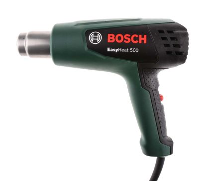 Bosch EasyHeat 500 450l/min Heißluftpistole, 1.6kW / 230V, Max. 500°C