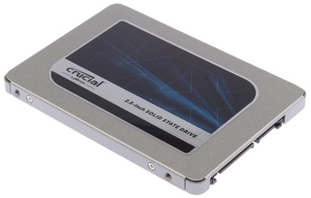 Crucial MX500, 2,5 Zoll Intern SSD-Laufwerk SATA I, 500 GB, SSD, AES-256