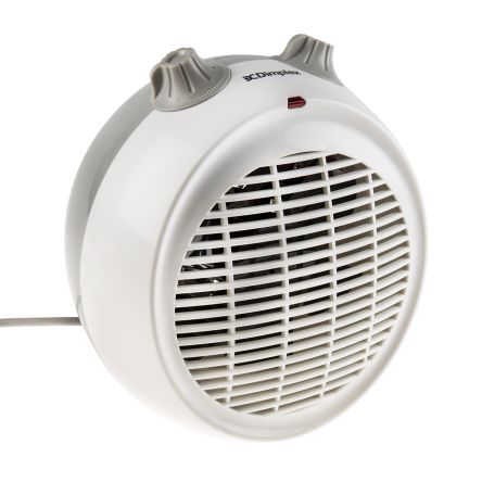 DXUF20TN | 2kW Fan Heater, BS1362 | RS 2kW Fan Heater | RS Components