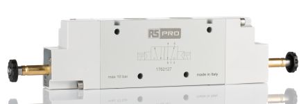 RS PRO, G1/2 Pneumatik-Magnetventil 12 V Dc, 24 V Ac/dc, 110 V Ac, 220 V Ac, Elektromagnet-betätigt