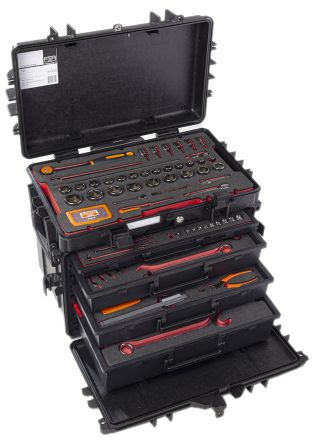 4750rcwd4ff1 Bahco 4 Drawer Plastic Tool Chest 470mm X 400mm X