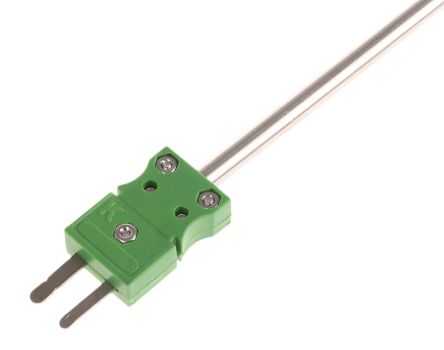 Hanna Instruments K Surface Temperature Probe, 200mm Length, 16mm Diameter, +650 °C Max, With SYS Calibration