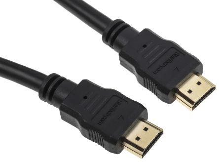 StarTech.com Cable HDMI Negro Startech, Con. A: HDMI Macho, Con. B: HDMI Macho, Long. 0.5m