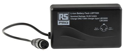 RS PRO Bloc Batterie Rechargeable