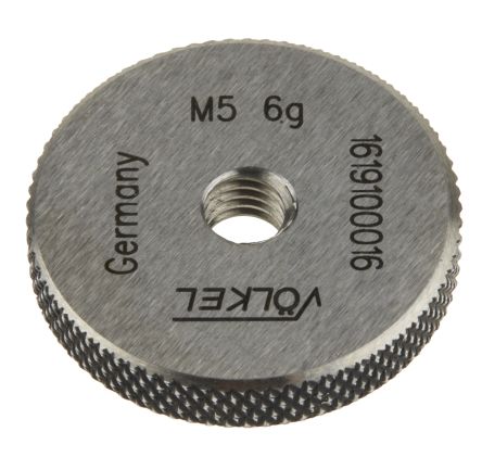 Volkel Völkel Ring Gewindelehrring, M5 X 0.8, 6g, 0.8mm, Gewindelehrring