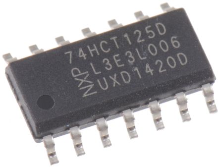 Nexperia 74HCT125D,652 Buffer & Line-Driver Puffer, Leitungstreiber HCT 3-State Non-Inverting 14-Pin SOIC