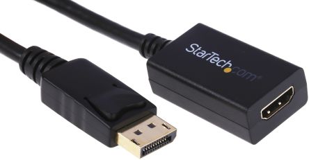 StarTech.com Adapter 1920 X 1200, Ausgänge:1, In:DisplayPort, Out:HDMI, 210mm Kabel
