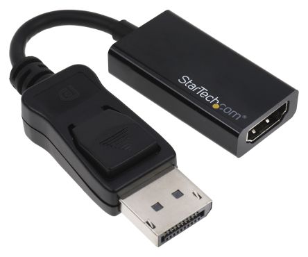 StarTech.com Adapter 4K X 2K, Ausgänge:1, In:DisplayPort, Out:HDMI, 107.5mm Kabel