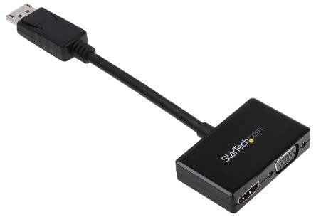 StarTech.com Travel A/V Adapter: 2-in-1 DisplayPort T