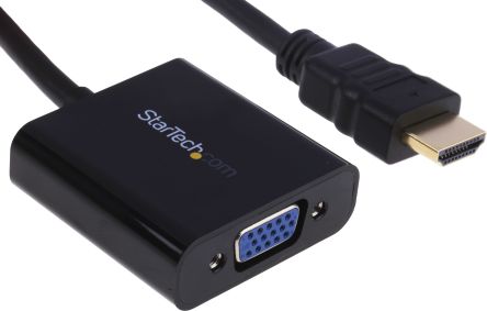 StarTech.com Adapter 1920 X 1080, Ausgänge:1, In:HDMI, Out:VGA, 245mm Kabel