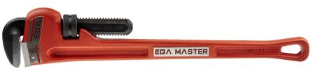 Ega-Master Schraubenschlüssel Rohrzange, Metall Griff, Backenweite 76.2mm, / Länge 609,6 Mm