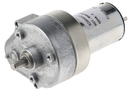 Crouzet Bürsten-Getriebemotor Bis 2 Nm, 12 V Dc / 3 W, Wellen-Ø 6mm, 54.2mm X 79.6mm