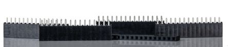 Samtec SSW Leiterplattenbuchse Gerade 15-polig / 1-reihig, Raster 2.54mm