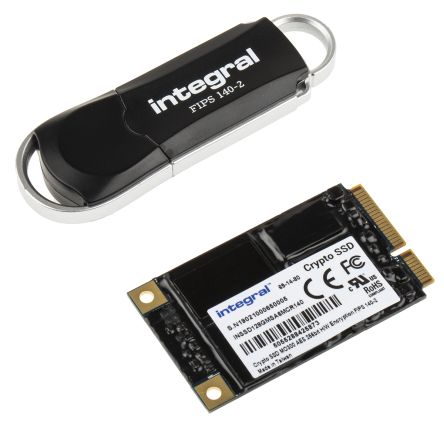 Integral Memory SSD, 2,5 Zoll Intern SSD-Laufwerk SATA III 6 Gb/S, MLC, 128 GB, SSD, 140-2, AES-256