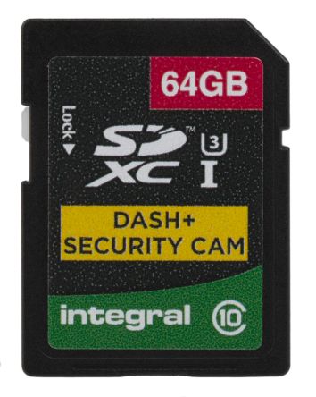 Integral Memory SDXC Micro SD Karte 64 GB Class 10, UHS-1 U3