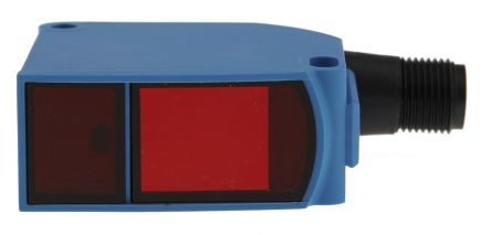 Sick PowerProx Kubisch Optischer Sensor, Hintergrundunterdrückung, Bereich 50 Mm → 3,8 M, NPN/PNP Ausgang,