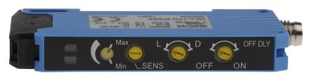 Sick Plastic Fibre Optic Sensor 0 → 800 (Through-beam) Mm, 0 To 190 (Proximity) Mm, PNP Output, 30 MA, IP66, 10