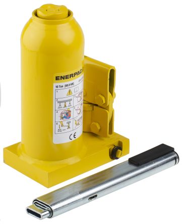 Enerpac Cric Bouteille, 10tonne Max, 219mm→ 444mm