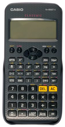 Casio Taschenrechner, Wissenschaftlicher Rechner, 10+2 Zeichen/Stelle Pro Linie, Batterie-Betrieb, 100g