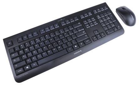 CHERRY Wireless Keyboard And Mouse Set, QWERTY (US), Black