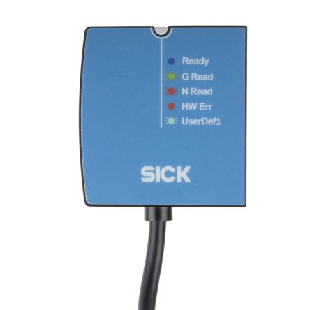 Sick Barcodeleser Typ Barcode-Lesegerät Kabel LED, Erfassungsbereich 31mm 5V Mit RS232, 5 V Dc