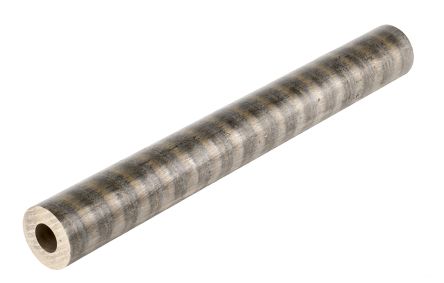 RS PRO Round Leaded Gunmetal Metal Tube, 1 1/2in OD, 3/4in ID, 13in L, 1.5in W, 3/4in Thickness