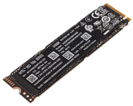 ssdpekkw512g801 英特尔 512 gb固态硬盘 ssd nvme pcie gen 3.