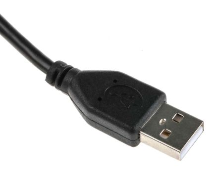 RS PRO Câble USB, USB A Vers USB A, 5m, Noir