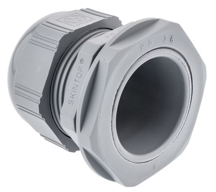 32mm Noir Presse Étoupe IP68 Nylon avec Écrou de Blocage Résistant aux