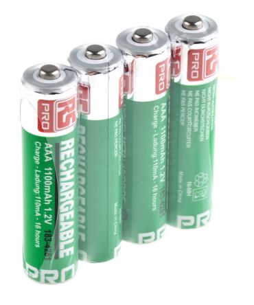 BK-4MCDE/8BE Eneloop, Panasonic eneloop NiMH Rechargeable AAA Battery,  750mAh, 1.2V, 812-4407