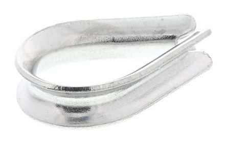 RS PRO 不锈钢套环, 电抛光表面, 用于3mm绳直径