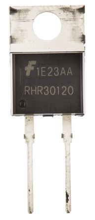 RHRP30120 RHRP30120 Series 1200 V 30 A 65 ns Flange Mount Hyperfast Diode ON SEMICONDUCTOR s TO-220AC 5 item FAIRCHILD