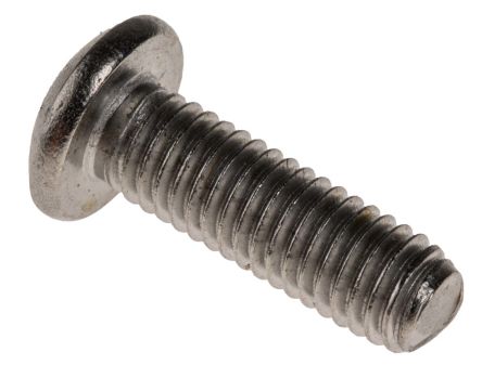 RS PRO M5 X 16mm Hex Socket Button Screw Stainless Steel