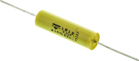 Vishay MKT 1813 Folienkondensator 2.2μF ±10% / 40 V Ac, 63 V Dc, THT