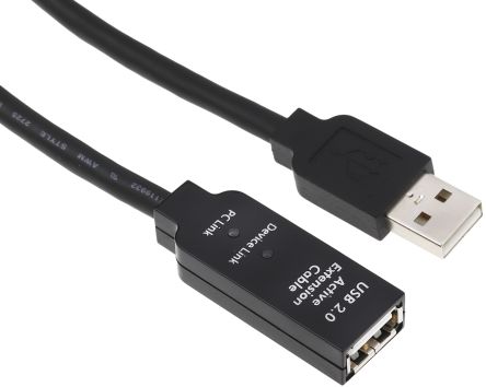 StarTech.com Câble USB, USB A Vers USB A, 5m, Noir