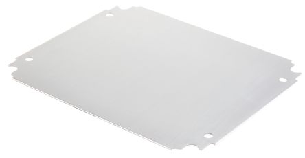 Schneider Electric Galvanised Steel Mounting Plate For Use With Spacial CRN, S3D, S3X, Thalassa PLM Enclosure, 300 X