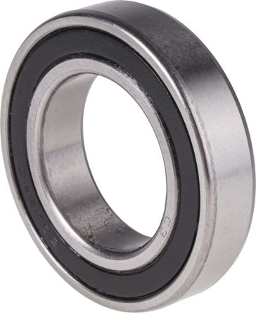 RS PRO 6008-2RS/C3 Single Row Deep Groove Ball Bearing- Both Sides Sealed End Type, 40mm I.D, 68mm O.D